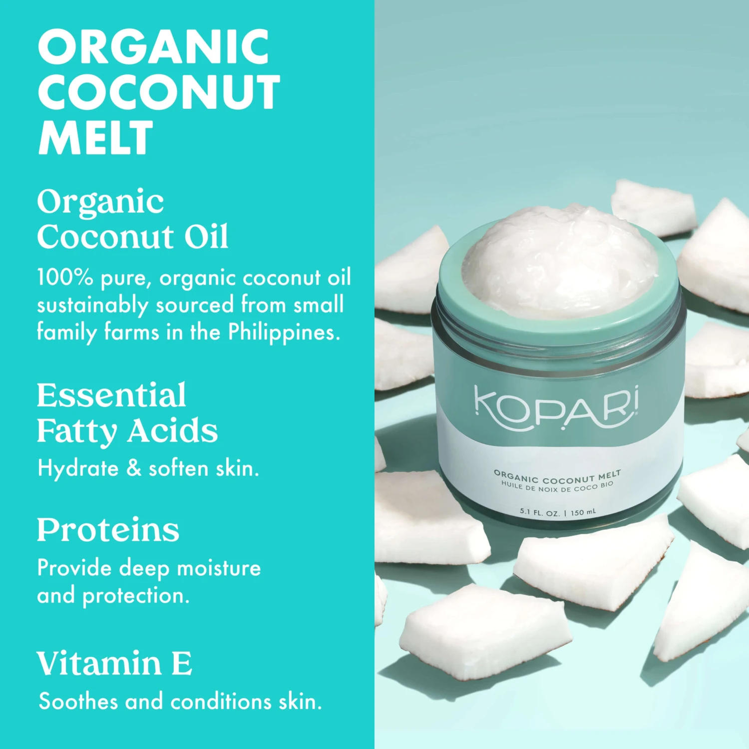 100% Organic Coconut Melt Refill - Image 17