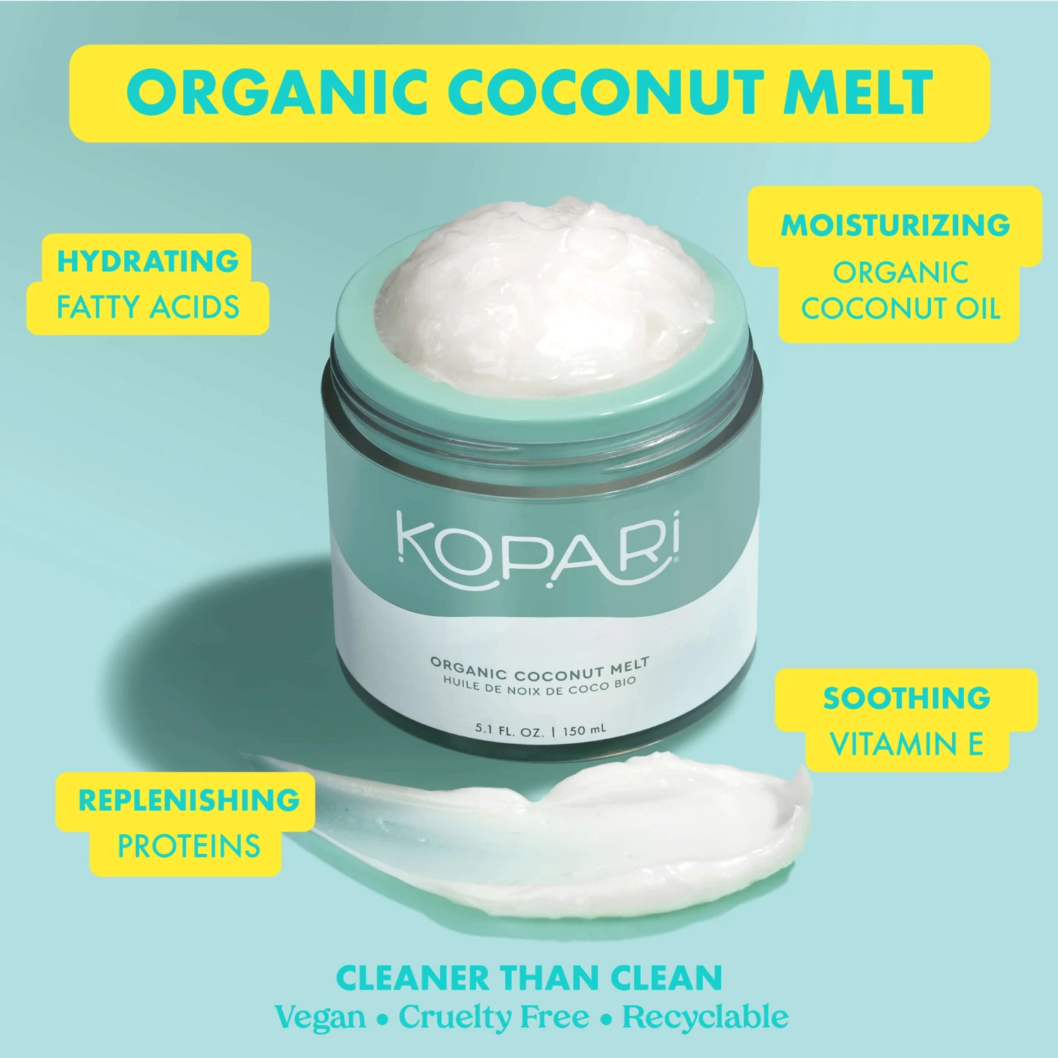 100% Organic Coconut Melt Refill - Image 15