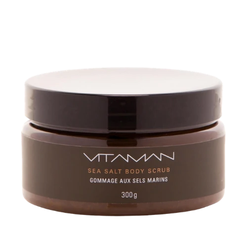 VITAMAN β Organic Sea Salt Body Scrub For Men 300gr