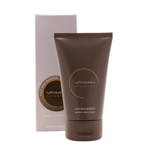 VITAMAN – Organic Mineral Rich Face Mud Mask For Men 100ml
