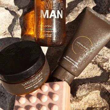 VITAMAN – Organic Face Moisturiser For Men 100ml - Image 6