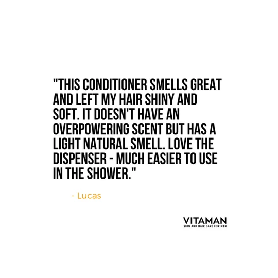 VITAMAN – Organic Volumizing Conditioner For Men 250ml - Image 3