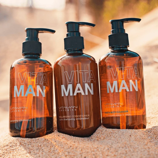 VITAMAN – Organic Volumizing Conditioner For Men 250ml - Image 4