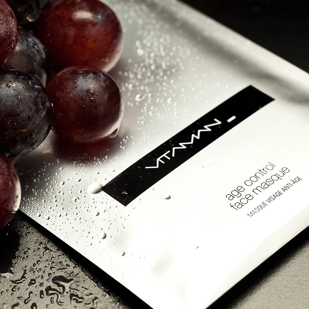 VITAMAN – Organic Age Control Mask For Men 3 X 27ml - Image 2