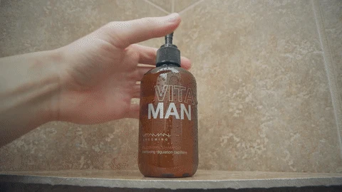 VITAMAN β Organic Oil Control Shampoo For Men 250ml - Image 5