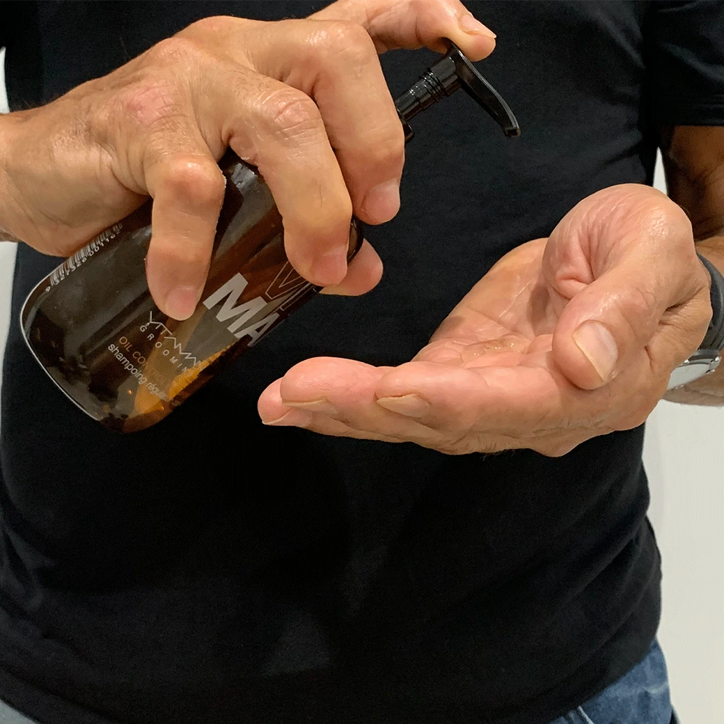 VITAMAN β Organic Oil Control Shampoo For Men 250ml - Image 3