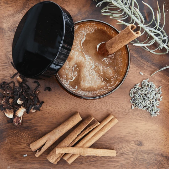 VITAMAN β Organic Sea Salt Body Scrub For Men 300gr - Image 7